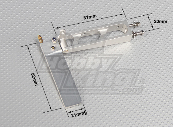 Long mount Rudder for RC Boats/Για Τηλακετευθυνόμενα Σκάφη