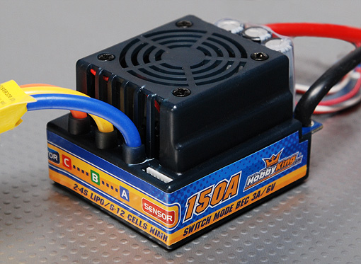 Hobby King 150A High performance Brushless Car ESC - Πατήστε στην εικόνα για να κλείσει