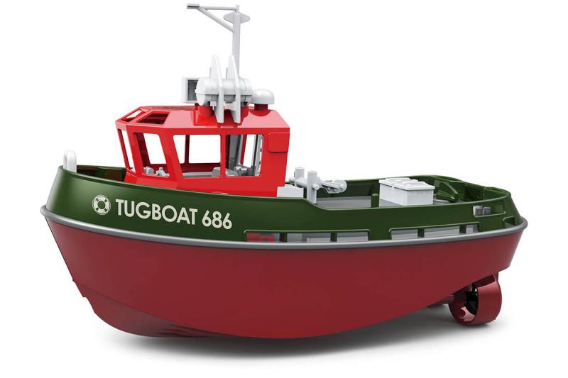 HENG LONG 1/72 RTR RC TUGBOAT 686 2.4GHZ 230MM LENGTH GREEN