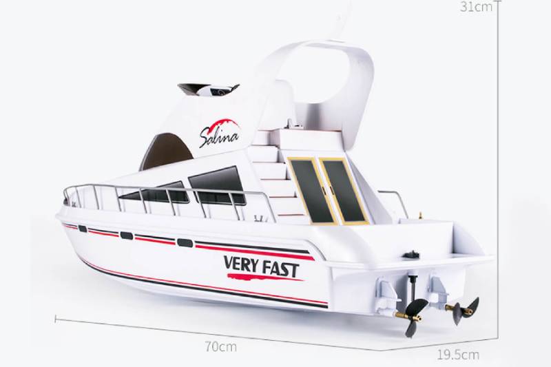 Τηλεκατευθυνόμενο Σκάφος Salina RC Yacht 700MM RTR