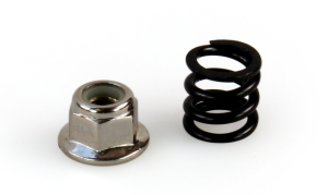 SLIPPER SPRING/NUT (DOMINUS)