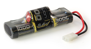 Battery, 7-Cell HP 3000mAh 8.4V, Hump Pack, Tamiya