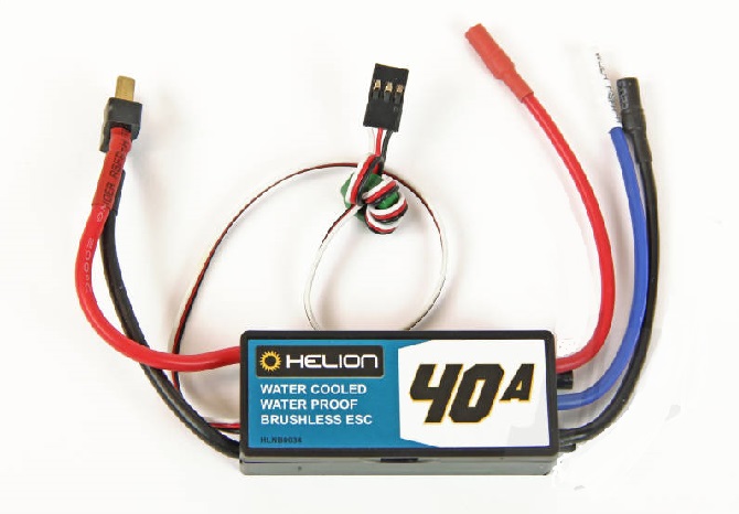 Rivos 40A Water-Cooled, Waterproof BL ESC - Click Image to Close