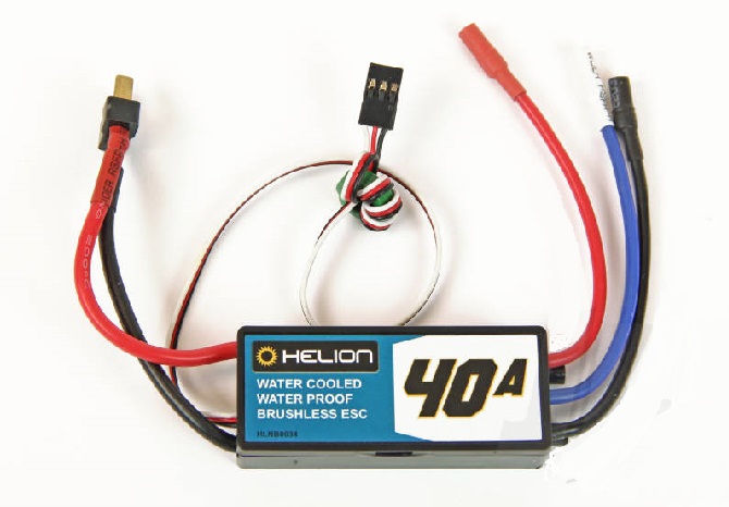 Rivos 40A Water-Cooled, Waterproof BL ESC - Πατήστε στην εικόνα για να κλείσει