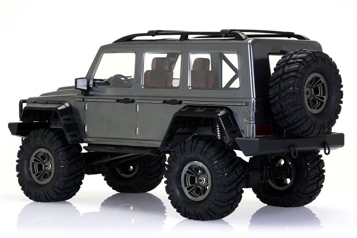 HOBAO DC1 1/10TH TRAIL CRAWLER RTR W/GREY BODYSHELL - Click Image to Close