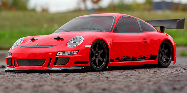 HPI Sprint 2 Sport - Porsche 911 GT3 RS, Electric RC Car - Πατήστε στην εικόνα για να κλείσει