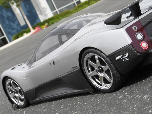 HPI PAGANI ZONDA F CLEAR BODY (200mm)