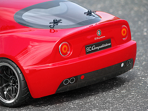 ALFA ROMEO 8C COMPETIZIONE BODY (200mm)