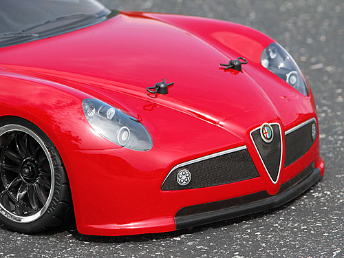 ALFA ROMEO 8C COMPETIZIONE BODY (200mm) - HPI