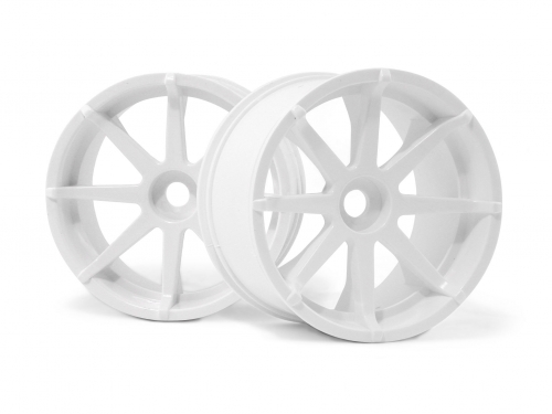 BLAST WHEEL WHITE (115x70mm 7inch/2pcs) by HPI - Πατήστε στην εικόνα για να κλείσει