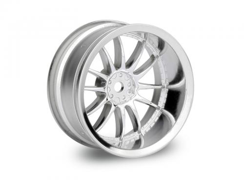 HPI WORK XSA 02C WHEEL 26mm CHROME (9mm OFFSET) - Πατήστε στην εικόνα για να κλείσει