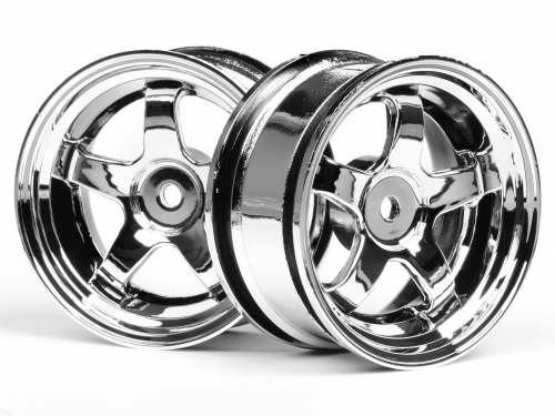 HPI WORK MEISTER S1 WHEEL 26mm CHROME (3mm OFFSET) - Πατήστε στην εικόνα για να κλείσει