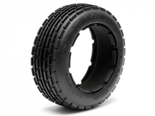 1/5 TIRES, DIRT BUSTER RIB TIRE M COMPOUND (170x60mm/2pcs) - Click Image to Close
