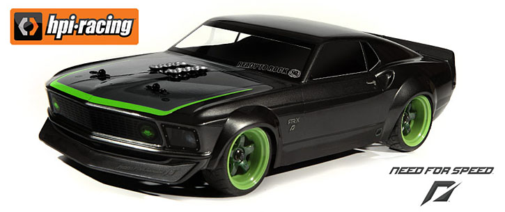 HPI RTR Sprint 2 Sport w/ 1969 Ford Mustang RTR-X RC Car