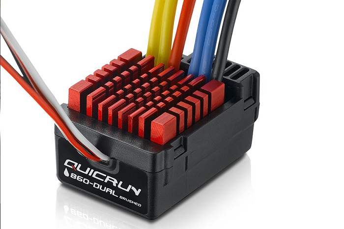 HOBBYWING QUICRUN 0860 WATERPROOF DUAL BRUSHED ESC - Click Image to Close