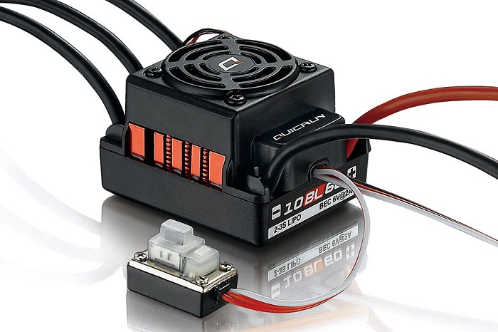 HOBBYWING QUICRUN-WP-10BL60 WATERPROOF BRUSHLESS ESC - Click Image to Close