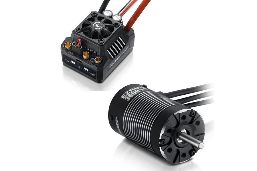 Hobbywing EzRun Combo MAX10 SCT 3660SL, 3200kv, 1/10 Waterproof