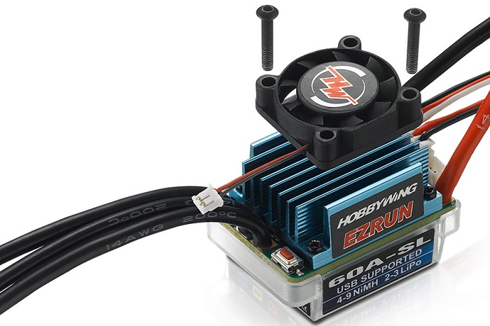 HOBBYWING EZRUN-60A-SL BRUSHLESS ESC SPEED CONTROLLER - Πατήστε στην εικόνα για να κλείσει