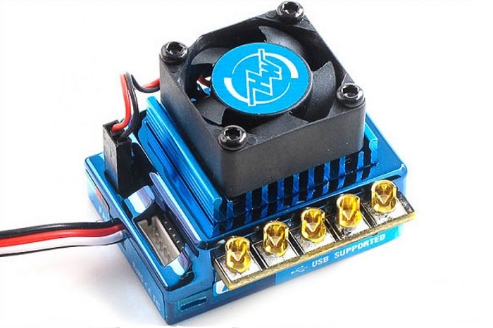 HOBBYWING XERUN-120A-SD V2.1 ESC SPEED CONTROLLER - BLUE