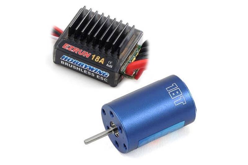 Hobbywing EzRun Combo A2, 5200kv, 18T - Πατήστε στην εικόνα για να κλείσει