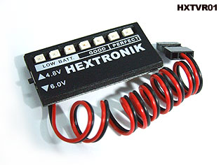 HexTronik - Battery Voltage Display - Πατήστε στην εικόνα για να κλείσει