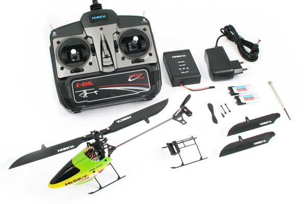 HiSky FBL100 Mini 3D Helicopter with 2.4Ghz Radio System