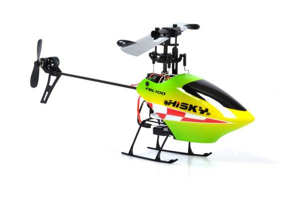 HiSky FBL100 Mini 3D Helicopter with 2.4Ghz Radio System