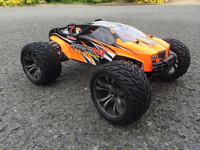 HoBao Hyper MT Sport RTR 4WD 1/8th Scale Electric Monster Truck - Click Image to Close