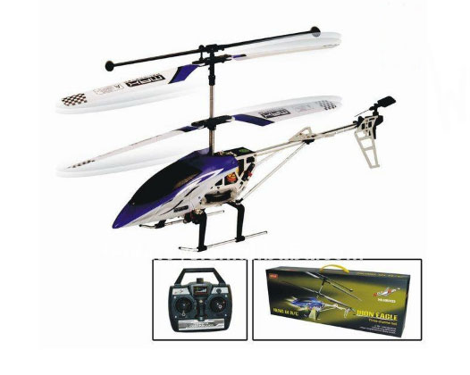 IRON EAGLE Alloy 3CH RC Helicopter With Gyro - Πατήστε στην εικόνα για να κλείσει