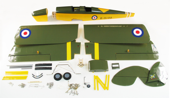 JP TIGER MOTH 30 (1/7) RC AIRPLANE (Inc. SC30FS)