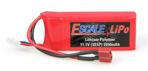 P-47 3S LiPo Pack 1650mAh (11.1V) 3 Cell