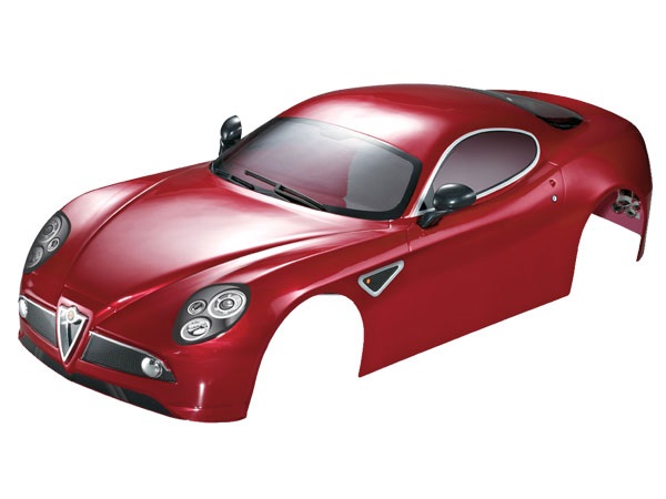 KILLERBODY ALFA ROMEO 8C 1/7 CLEAR BODY (Άβαφο) - Πατήστε στην εικόνα για να κλείσει