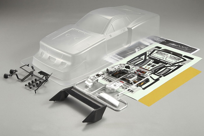 KILLERBODY LANCIA BETA MONTECARLO 190MM CLEAR BODY