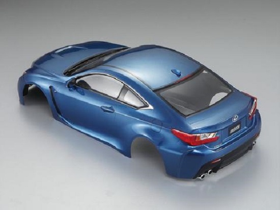 KILLERBODY LEXUS RC F 195MM FINISHED BODY - MET BLUE