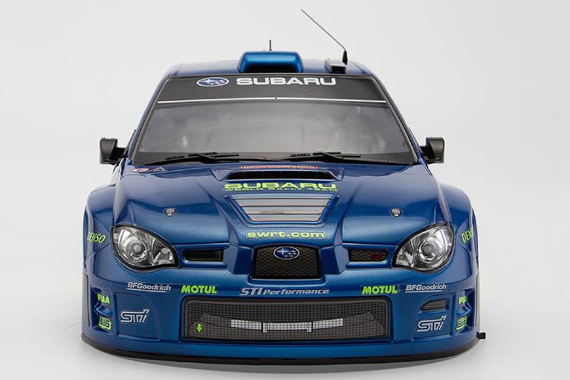 KILLERBODY SUBARU IMPREZA WRC 2007 PAINTED BLUE BODY KIT