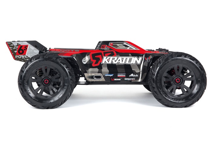 ARRMA KRATON 6S V2 BLX 4WD 1/8 MONSTER TRUCK RTR RED - Click Image to Close