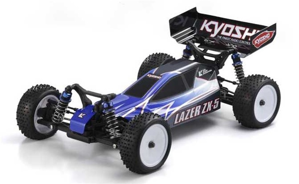 Kyosho Lazer ZX-5 4WD Buggy Readyset - Πατήστε στην εικόνα για να κλείσει