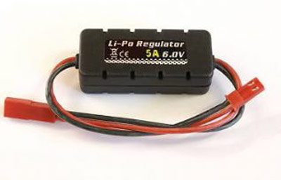 LI-PO REGULATOR 6.0 VOLT (5 AMP)