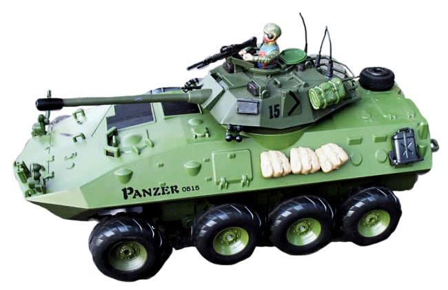 RC Panzer Tank with Water Shooting Gun - Πατήστε στην εικόνα για να κλείσει