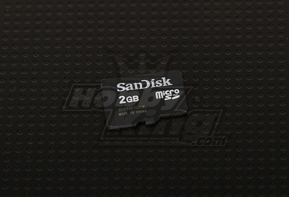 SanDisk Micro SD 2GB TF Memory Card - Πατήστε στην εικόνα για να κλείσει