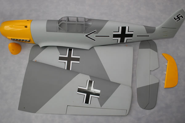 Top Gun Messerschmitt Bf109 RC Αεροπλάνο