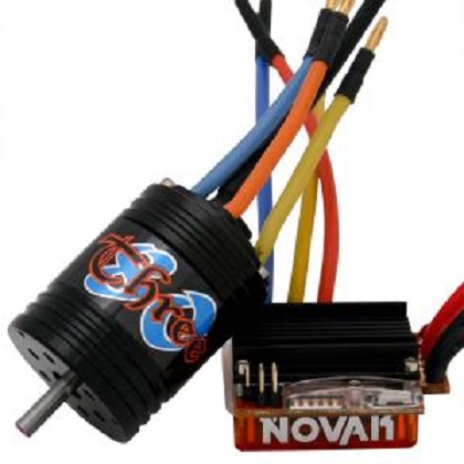 Novak Micro Pro Brushless ESC 8.5T motor combo - Click Image to Close