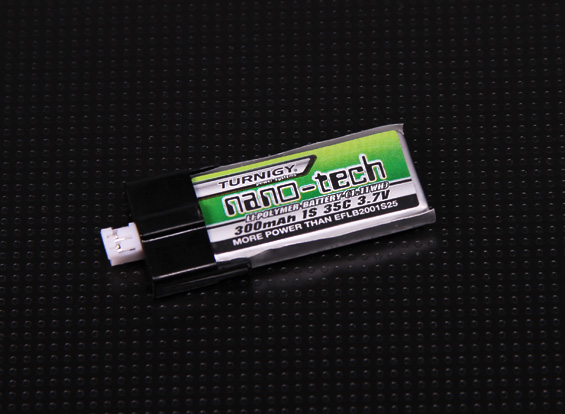 Turnigy nano-tech 300mah 1S 35c Lipo Battery Pack (Suits FBL100