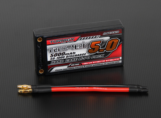 Turnigy nano-tech 5000mah 1S2P 50~100C Hardcase Lipo Pack