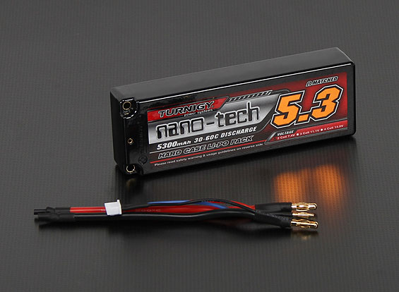 Turnigy nano-tech 5300mah 2S2P 30~60C Hardcase Lipo Pack