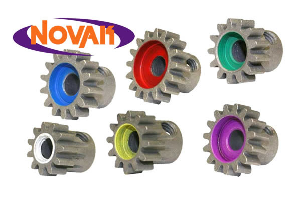 Novak 5mm Mod 1 Hardened Steel Pinion Gear - 13T