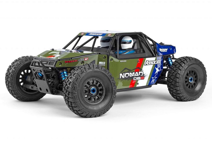 TEAM ASSOCIATED AE QUALIFIER SERIES NOMAD DB8 RTR 1/8 EP BUGGY - Πατήστε στην εικόνα για να κλείσει