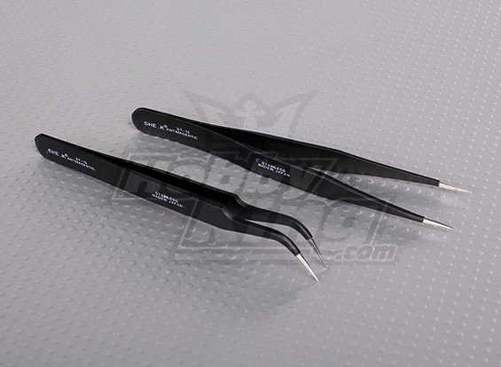 Hard Steel Tweezer Set