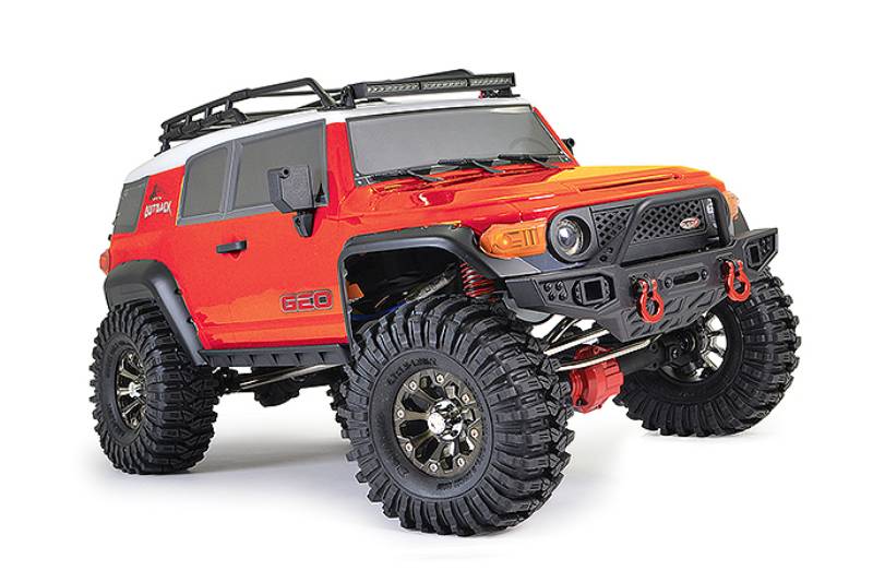 FTX OUTBACK GEO 4X4 RTR 1:10 TRAIL CRAWLER - RED - Πατήστε στην εικόνα για να κλείσει