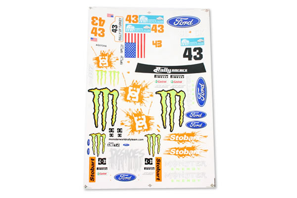 Matrixline Ken Block 2010 Focus Decal Sheet